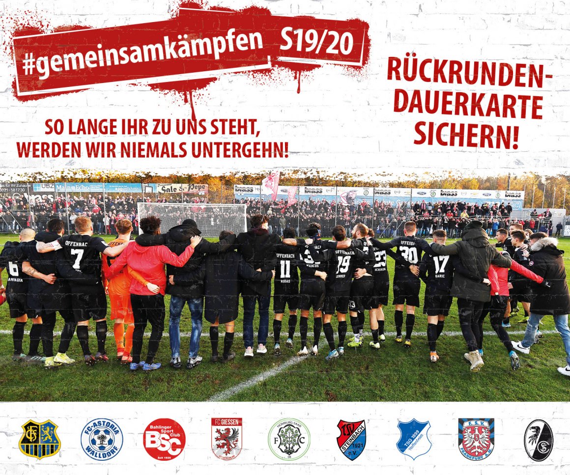 Halbjahres-Dauerkarte 2019/20 Halbjahres-Dauerkarte 2019/20