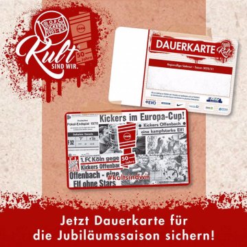 Dauerkarte 2020/21 Dauerkarte 2020/21