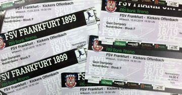 Eintrittskarten FSV Frankfurt Eintrittskarten FSV Frankfurt