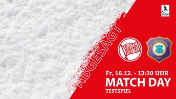 Aue - OFC abgesagt Aue - OFC abgesagt