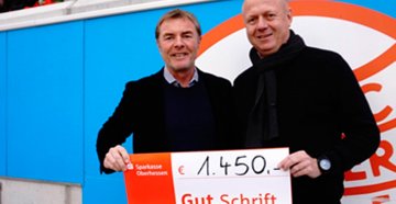 Spendenscheckübergabe Spendenscheckübergabe